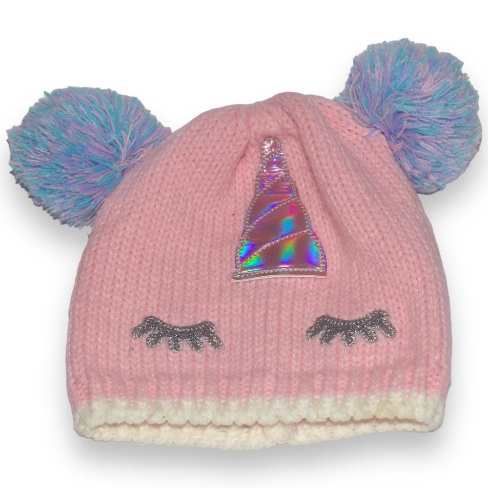 Toddler unicorn beanie
